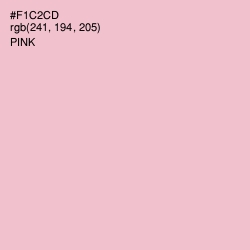 #F1C2CD - Pink Color Image