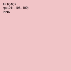 #F1C4C7 - Pink Color Image