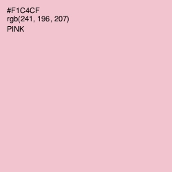 #F1C4CF - Pink Color Image