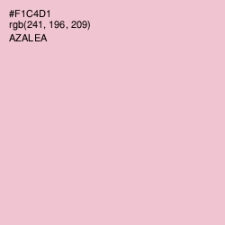 #F1C4D1 - Azalea Color Image