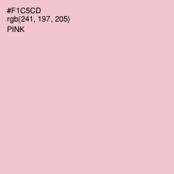 #F1C5CD - Pink Color Image