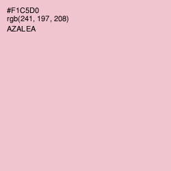 #F1C5D0 - Azalea Color Image