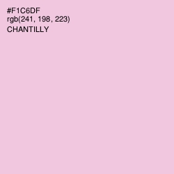 #F1C6DF - Chantilly Color Image