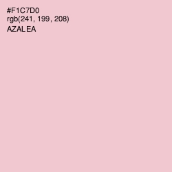 #F1C7D0 - Azalea Color Image