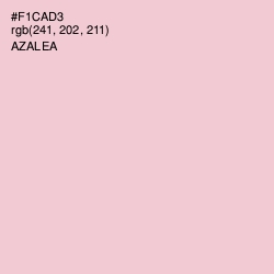 #F1CAD3 - Azalea Color Image