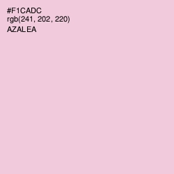 #F1CADC - Azalea Color Image