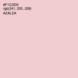 #F1CDD0 - Azalea Color Image