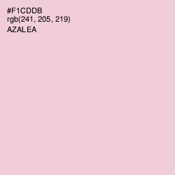 #F1CDDB - Azalea Color Image