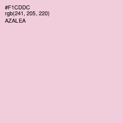 #F1CDDC - Azalea Color Image