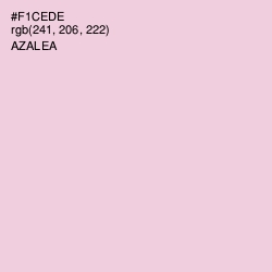 #F1CEDE - Azalea Color Image