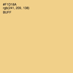 #F1D18A - Buff Color Image