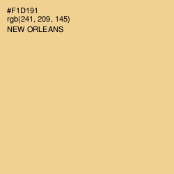 #F1D191 - New Orleans Color Image