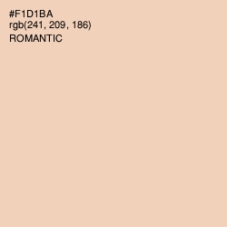 #F1D1BA - Romantic Color Image