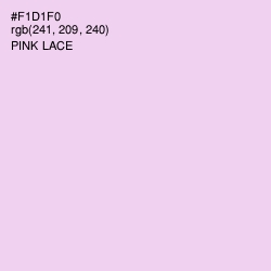 #F1D1F0 - Pink Lace Color Image