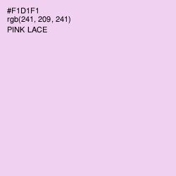 #F1D1F1 - Pink Lace Color Image