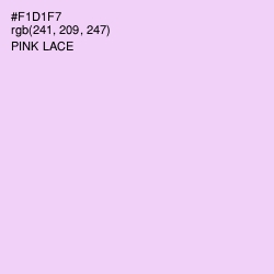 #F1D1F7 - Pink Lace Color Image