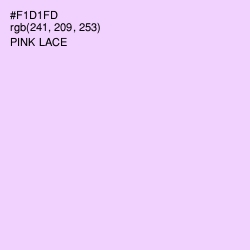 #F1D1FD - Pink Lace Color Image