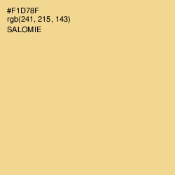 #F1D78F - Salomie Color Image