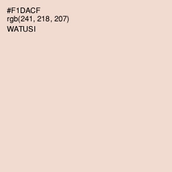 #F1DACF - Watusi Color Image