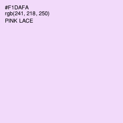 #F1DAFA - Pink Lace Color Image