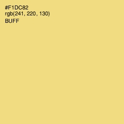 #F1DC82 - Buff Color Image