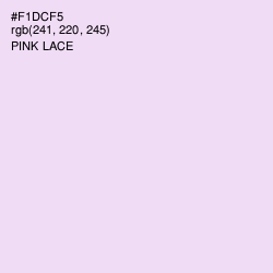 #F1DCF5 - Pink Lace Color Image
