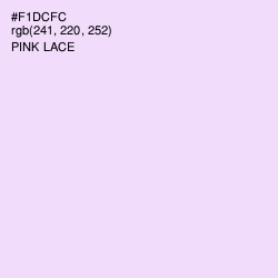 #F1DCFC - Pink Lace Color Image