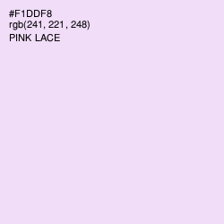 #F1DDF8 - Pink Lace Color Image