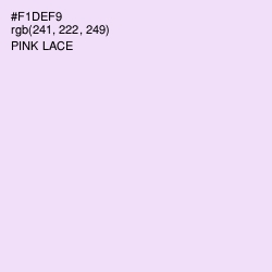 #F1DEF9 - Pink Lace Color Image