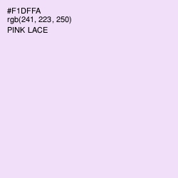 #F1DFFA - Pink Lace Color Image