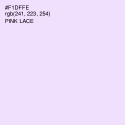 #F1DFFE - Pink Lace Color Image