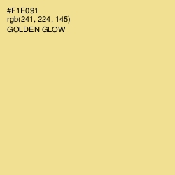 #F1E091 - Golden Glow Color Image