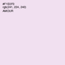 #F1E0F0 - Amour Color Image