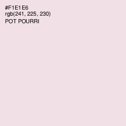 #F1E1E6 - Pot Pourri Color Image