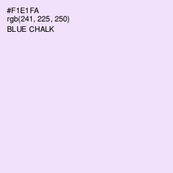 #F1E1FA - Blue Chalk Color Image