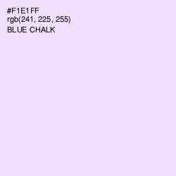#F1E1FF - Blue Chalk Color Image