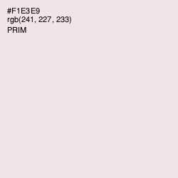 #F1E3E9 - Prim Color Image