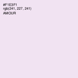 #F1E3F1 - Amour Color Image