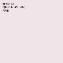 #F1E4E8 - Prim Color Image