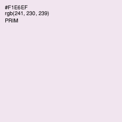 #F1E6EF - Prim Color Image