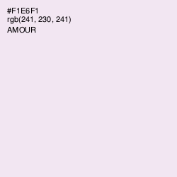 #F1E6F1 - Amour Color Image