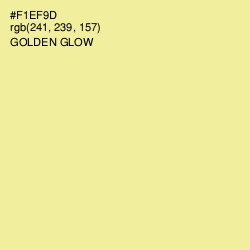 #F1EF9D - Golden Glow Color Image