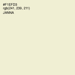 #F1EFD3 - Janna Color Image