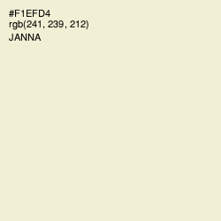 #F1EFD4 - Janna Color Image