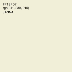 #F1EFD7 - Janna Color Image