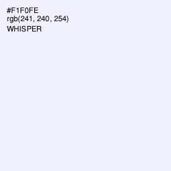 #F1F0FE - Whisper Color Image