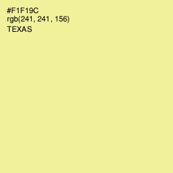 #F1F19C - Texas Color Image