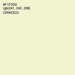 #F1F2D0 - Orinoco Color Image