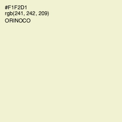 #F1F2D1 - Orinoco Color Image