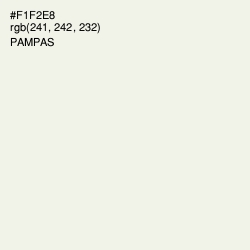 #F1F2E8 - Pampas Color Image